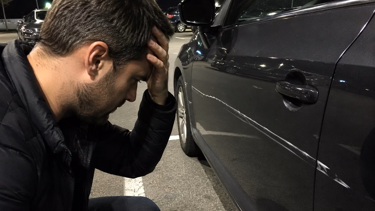 La vraie raison pour laquelle réparer une rayure sur le vernis de ta voiture coûte 1 000 € (Et l'astuce toute simple pour éviter le carrossier)